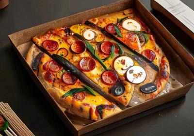 江浙沪披萨店定制包装难？AI刀模1天出样，盒艺家破解困局